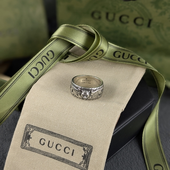 Gucci cat ring, 10 US - Picture 1 of 8